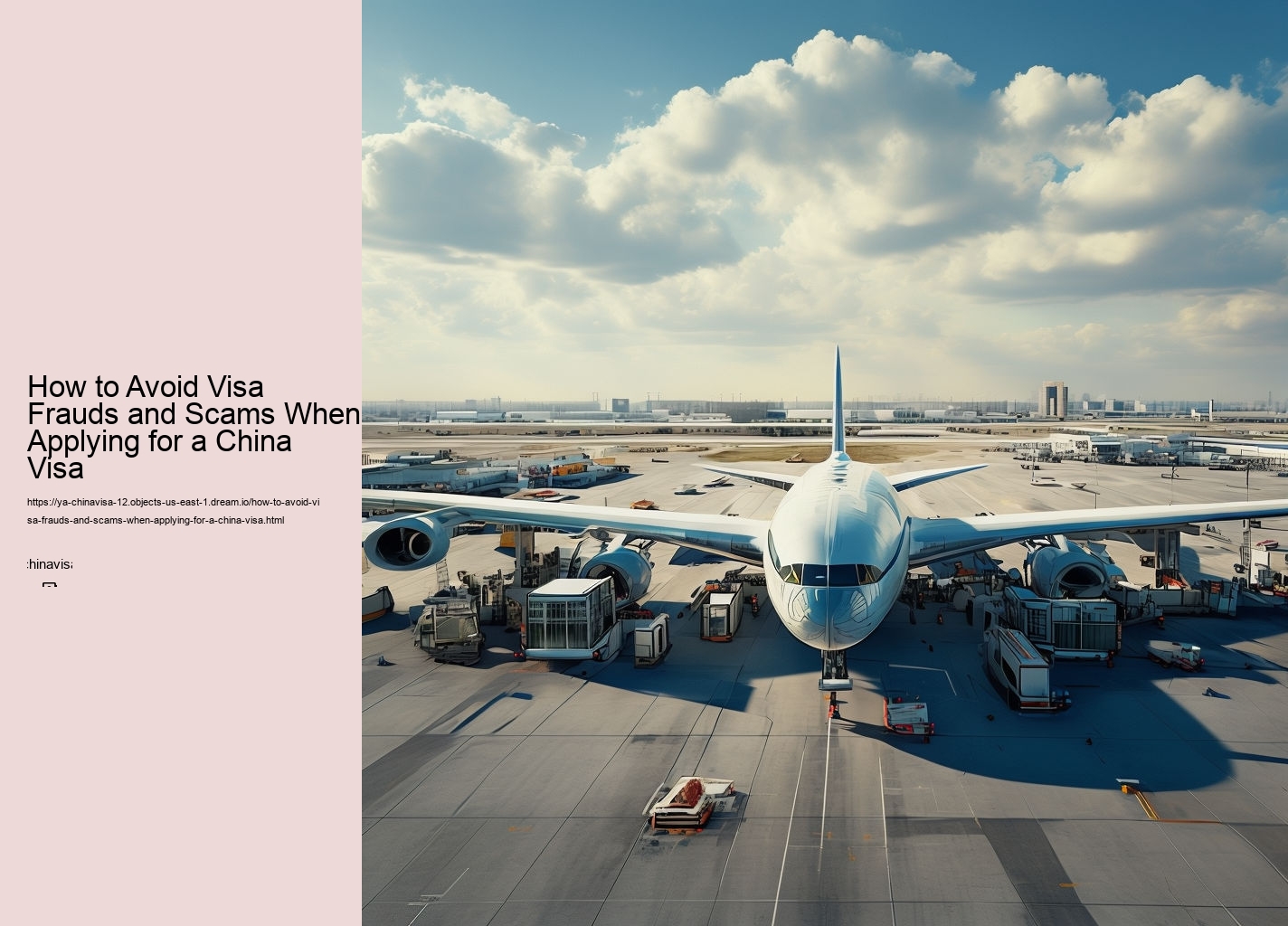 How to Avoid Visa Frauds and Scams When Applying for a China Visa